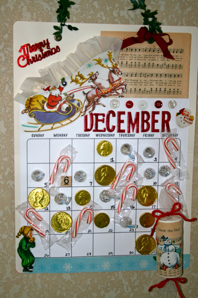 Christmas Candy Calendars
 Christmas Candy Calendars Vintage Street Market
