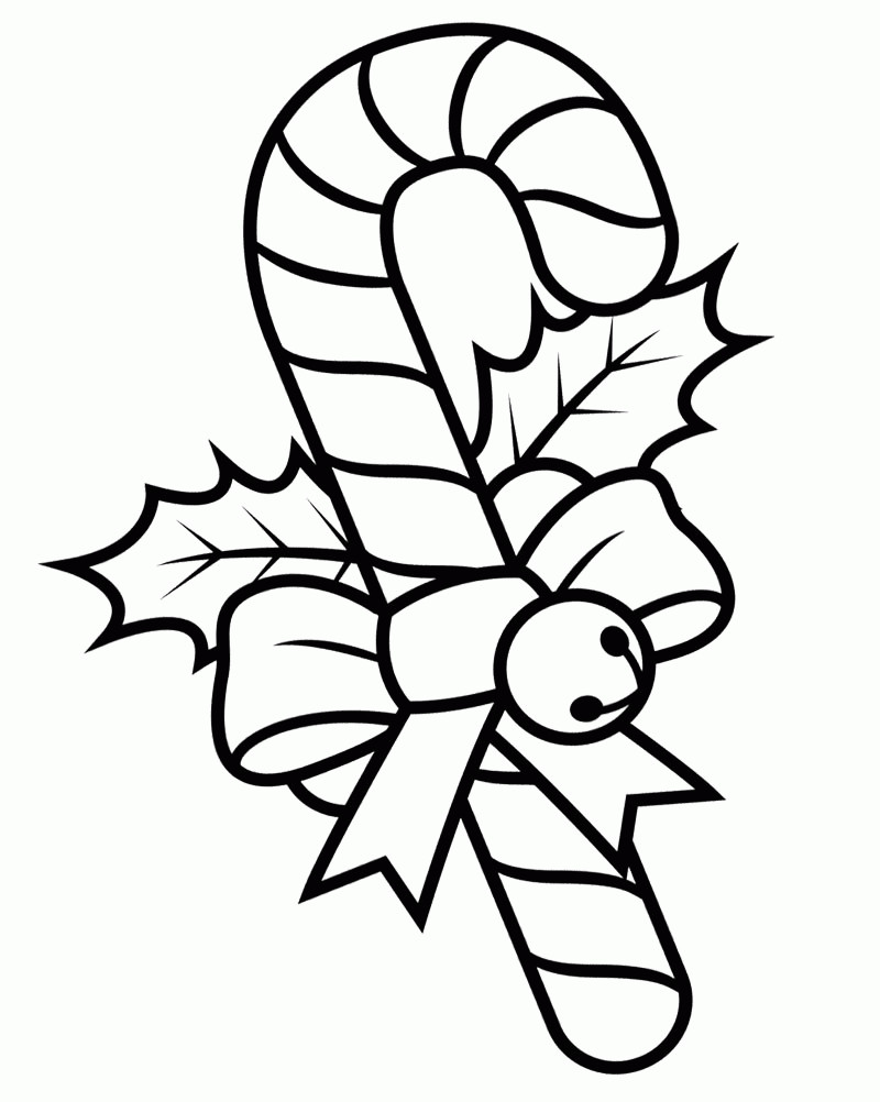 Christmas Candy Cane Coloring Pages
 Christmas Candy Canes Coloring Pages Coloring Home