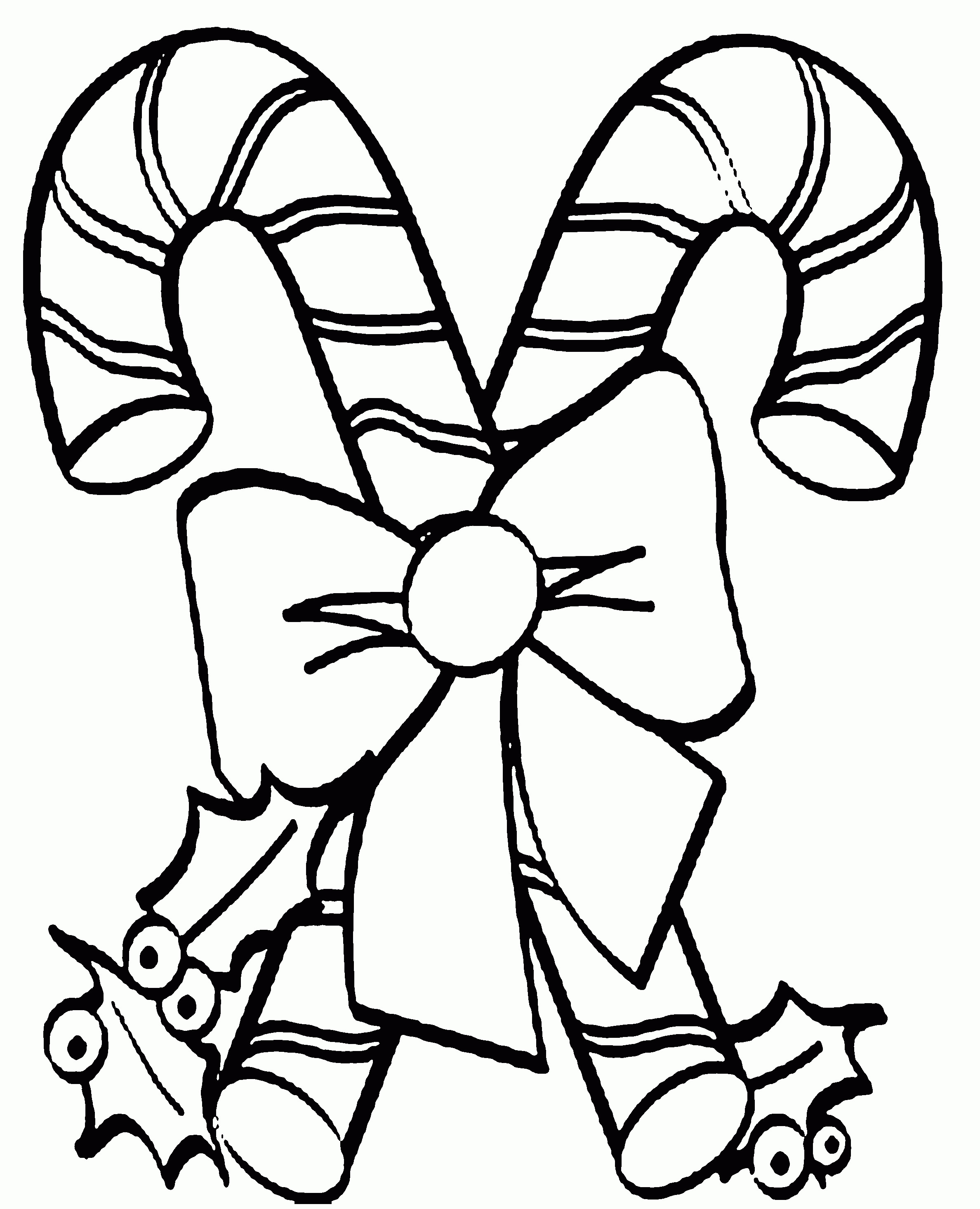 Christmas Candy Cane Coloring Pages
 Printable Candy Coloring Pages AZ Coloring Pages