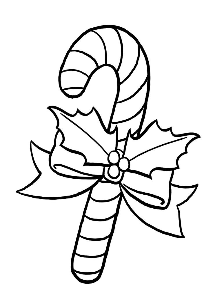 Christmas Candy Cane Coloring Pages
 67 best Holidays coloring pages for kids images on