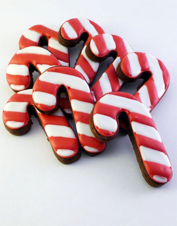 Christmas Candy Cane Cookies
 Unavailable Listing on Etsy