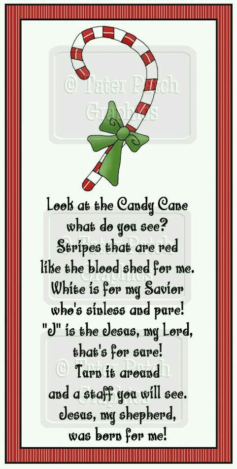 Christmas Candy Canes Story
 Story The Candy Cane