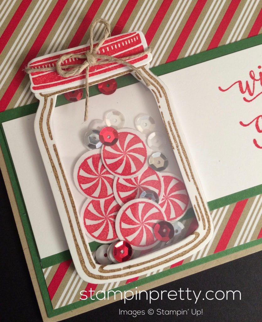 Christmas Candy Card
 Wishing You a Candy Cane Christmas