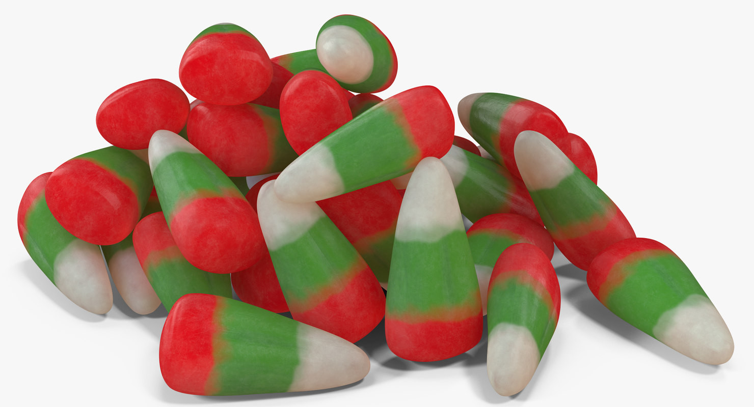 Christmas Candy Corn
 Christmas candy corn 2 3D model TurboSquid