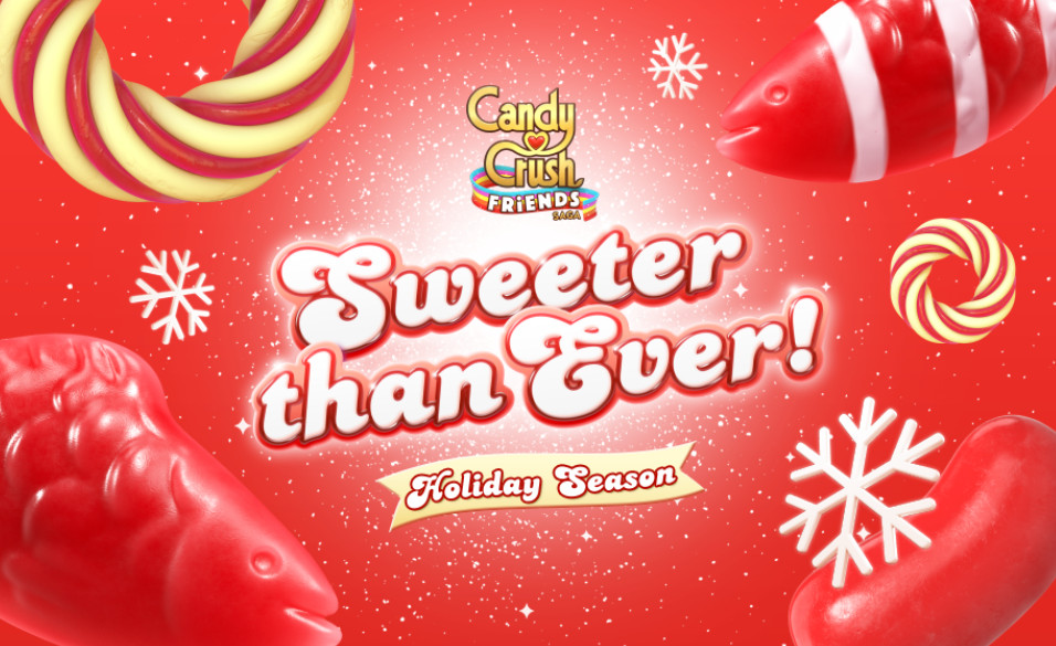 Christmas Candy Crush
 Candy Crush Friends Saga gains Santa Yeti Christmas Maps