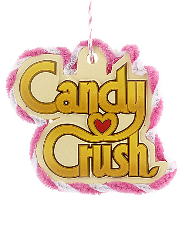 Christmas Candy Crush
 Candy Crush Game Logo Personalized Christmas Ornament