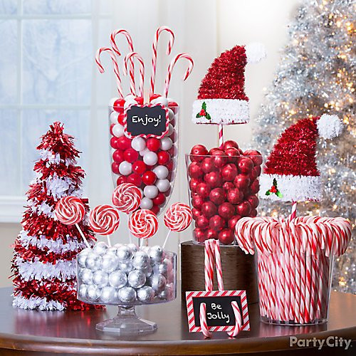 Christmas Candy Decorations
 Candy Cane Christmas Decorations