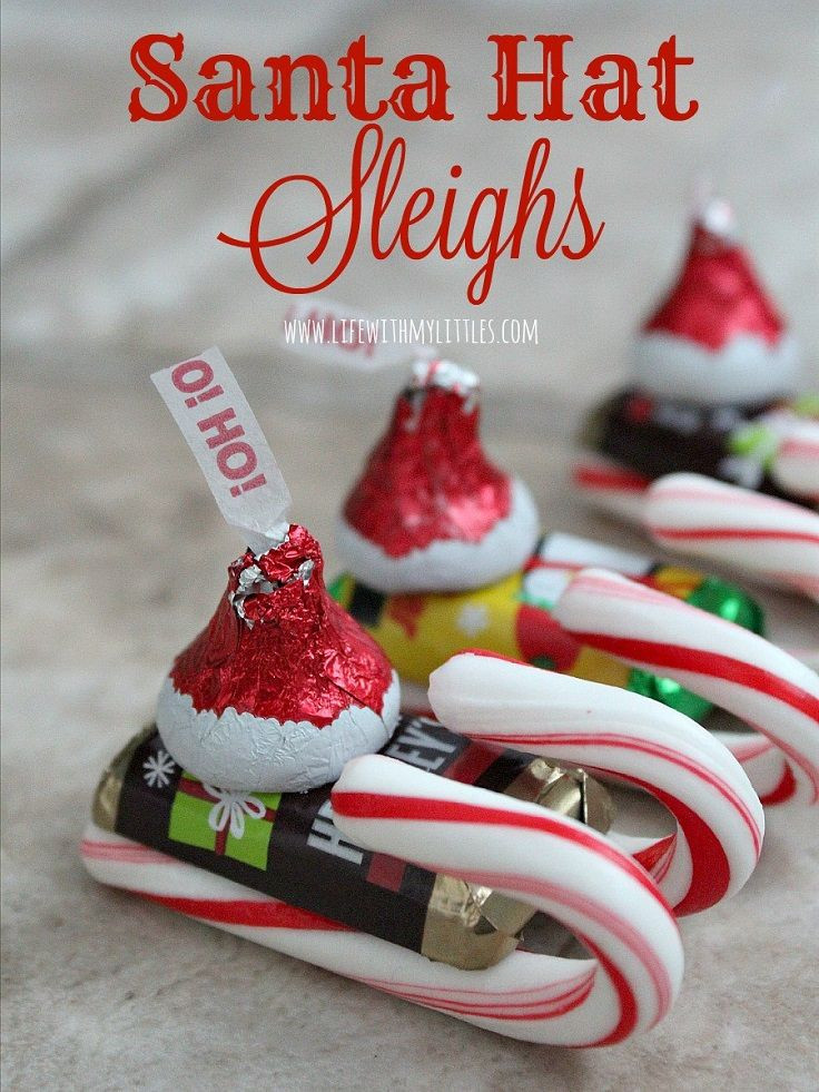 Christmas Candy For Kids
 Best 25 Candy cane sleigh ideas on Pinterest