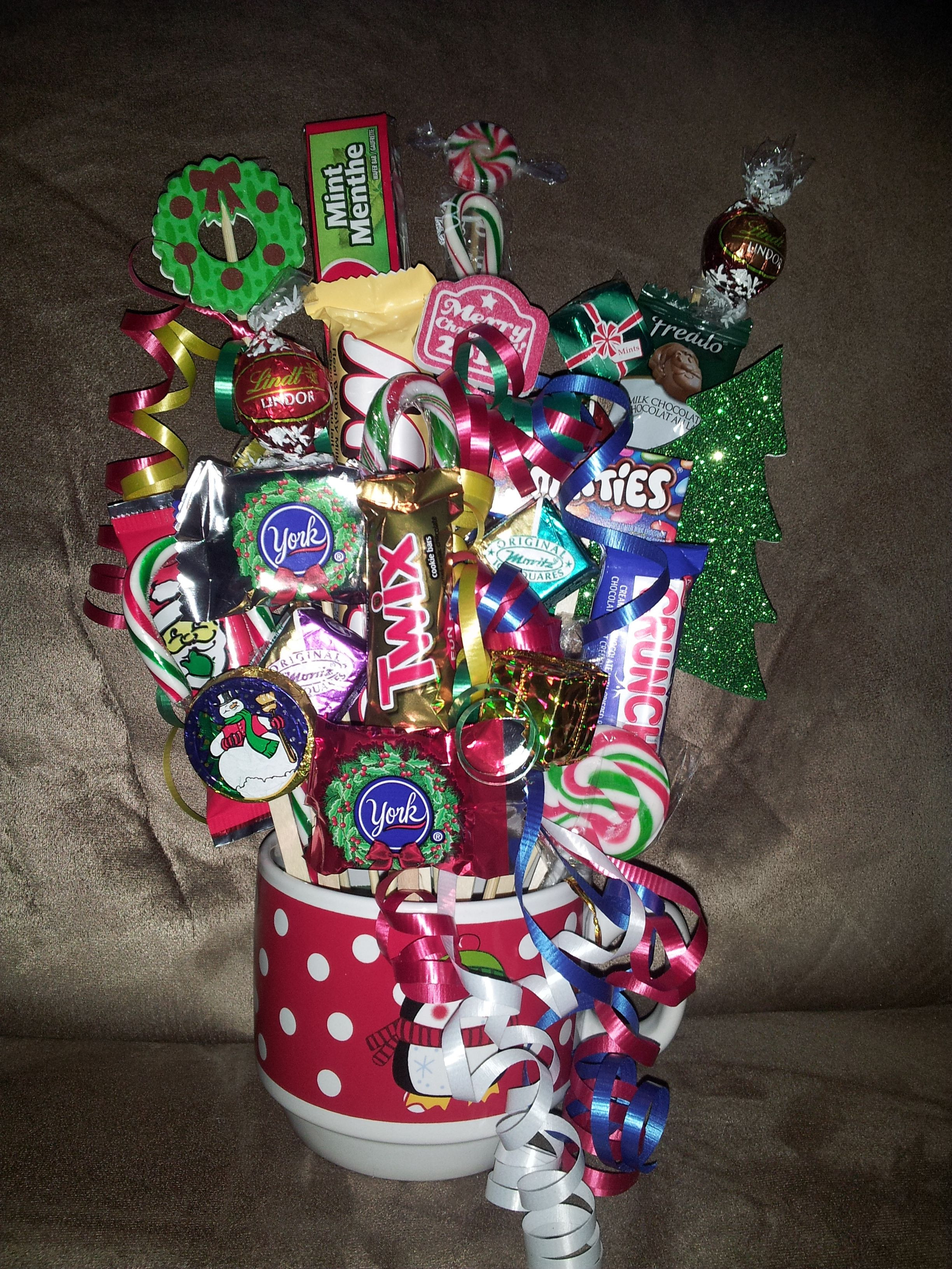 Christmas Candy Gift Baskets
 Christmas Candy Bouquet