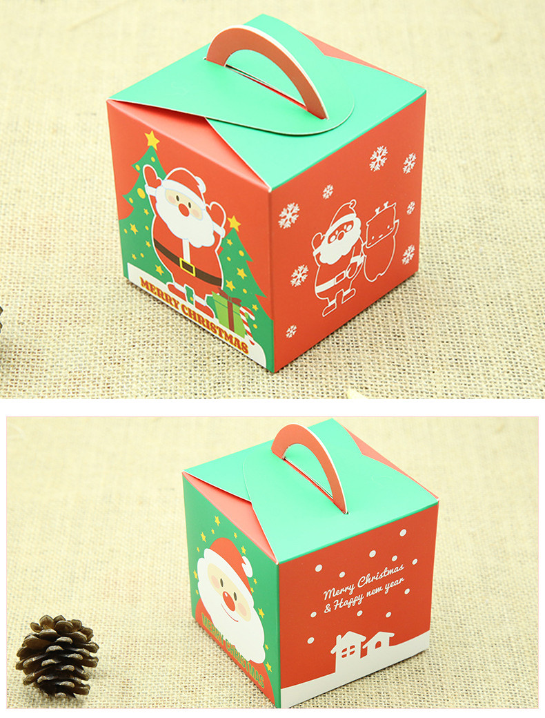 Christmas Candy Gift Box
 Christmas 2017 Santa Paper Gift Box Candy Box Party