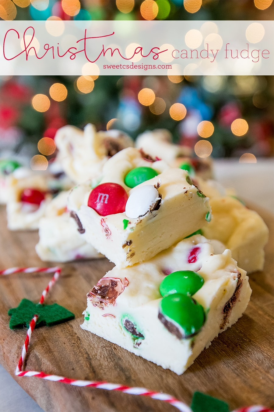 Christmas Candy Gifts
 Christmas Candy Cookie Dough Fudge