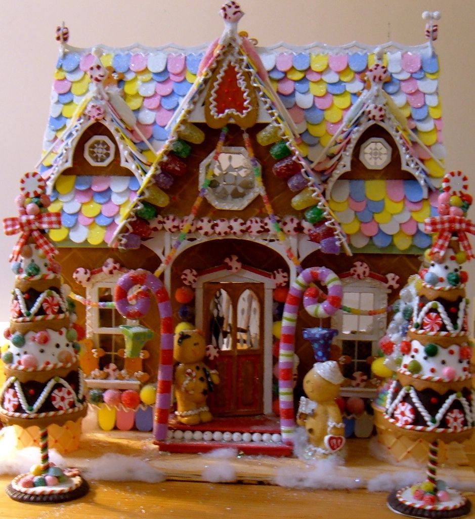 Christmas Candy House
 How To Make Fake Gumdrops