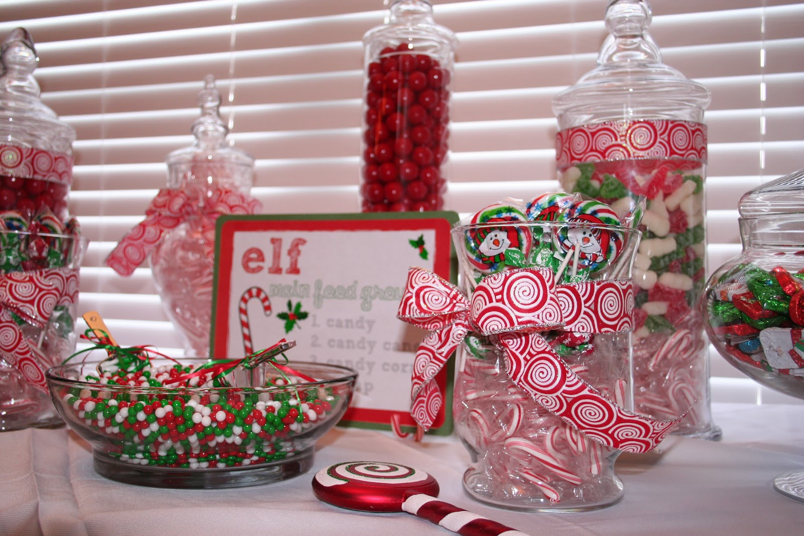 Christmas Candy Ideas
 Classic Events By Kris Christmas Candy Buffet