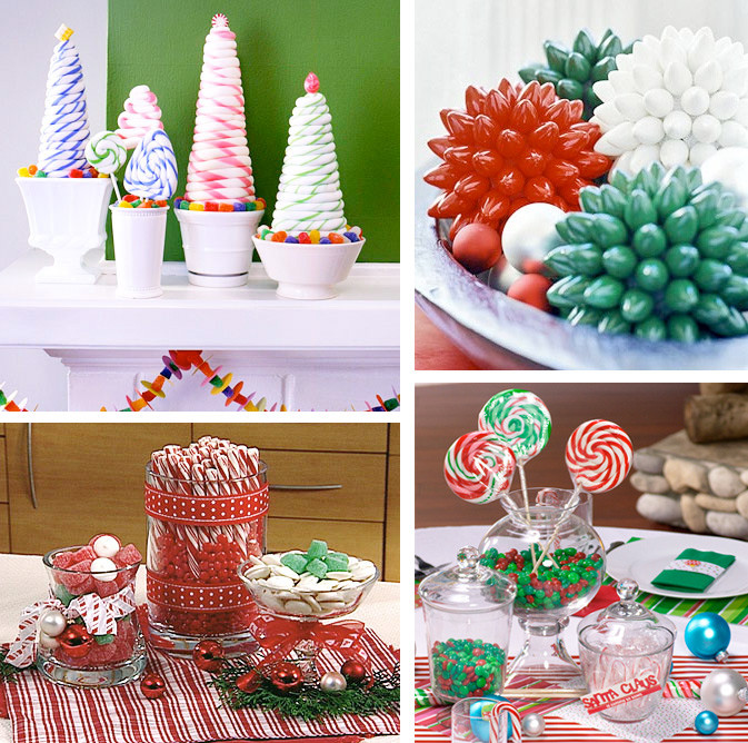 Christmas Candy Ideas
 50 Great & Easy Christmas Centerpiece Ideas DigsDigs