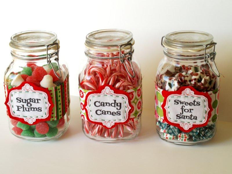 Christmas Candy Jar Ideas
 Christmas Candy Jar Labels