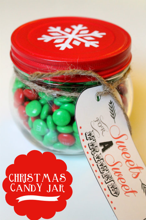 Christmas Candy Jar Ideas
 Cupcake Gift Jar