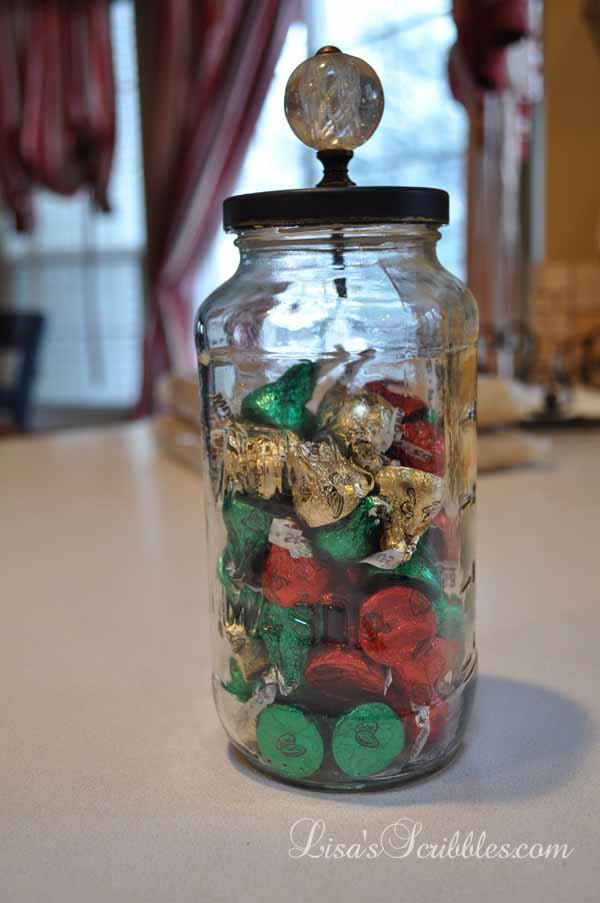 Christmas Candy Jars
 DIY Christmas Candy Jars