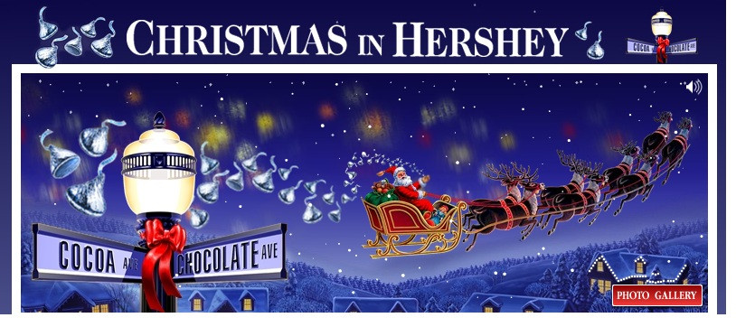 Christmas Candy Lane Hershey
 Hersheypark Hershey PA Hershey PA Bed and Breakfast