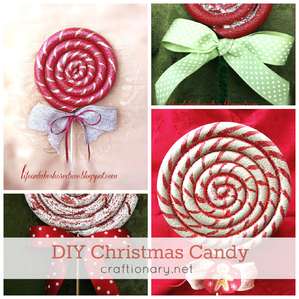 Christmas Candy Ornaments
 Craftionary