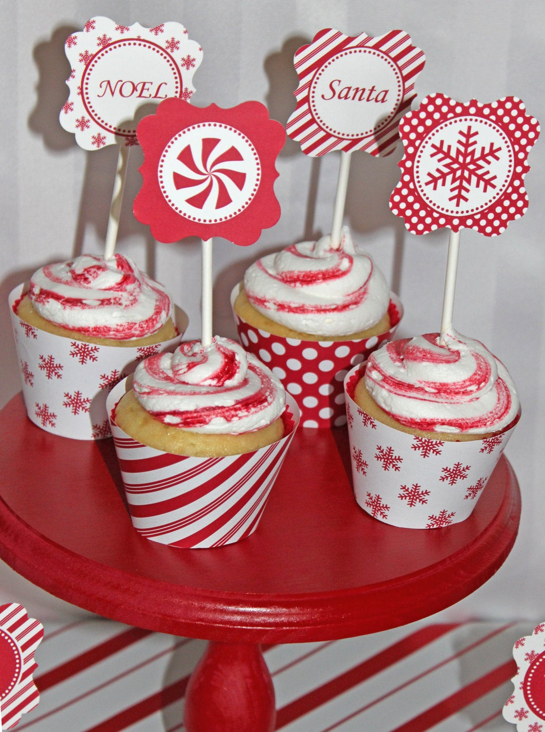 Christmas Candy Sales
 SALE DIY Christmas Holiday candy cane by CupcakeExpress on