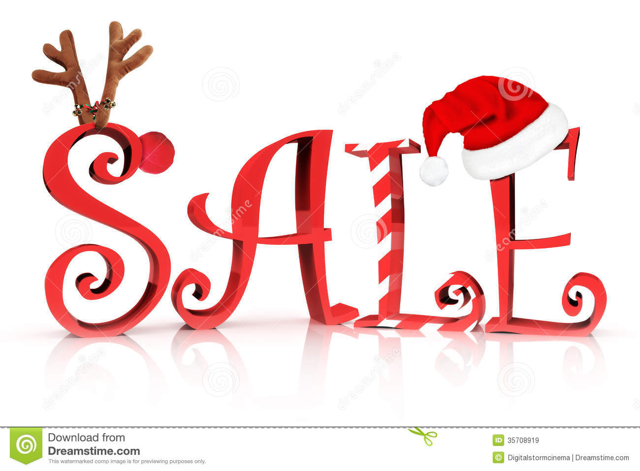 Christmas Candy Sales
 Christmas Holiday Sale Royalty Free Stock Image