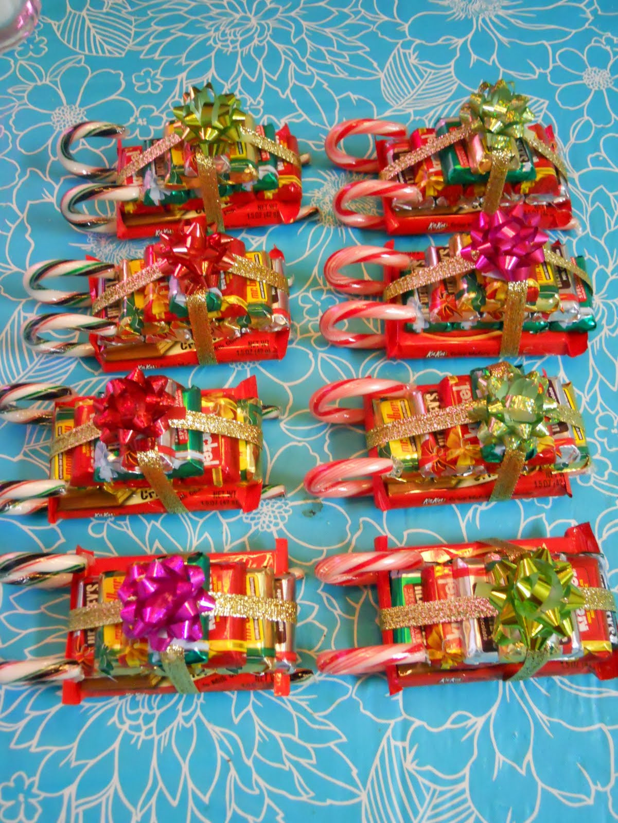 Christmas Candy Sleds
 ellyn s place candy sleighs