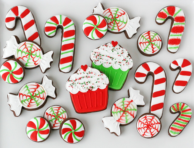 Christmas Candy Treats
 Peppermint Candy Decorated Cookies – Glorious Treats