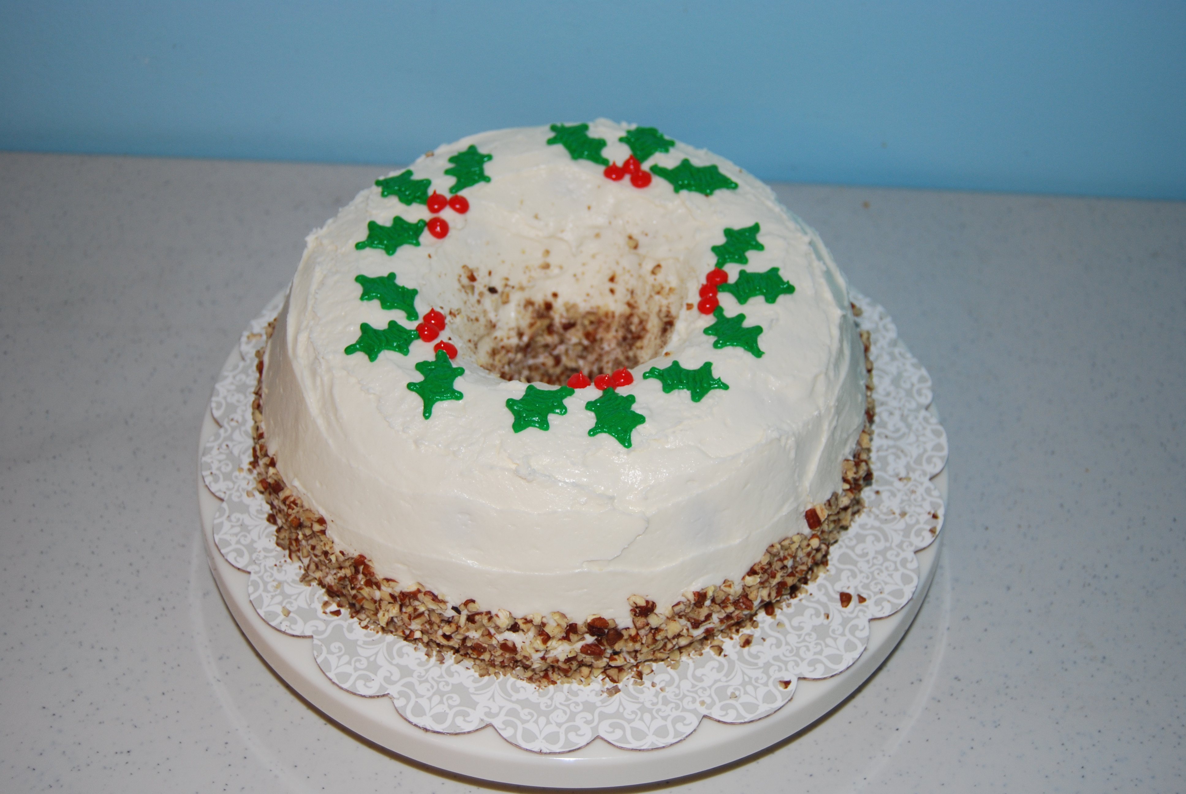 Christmas Carrot Cake
 Christmas Carrot Cake