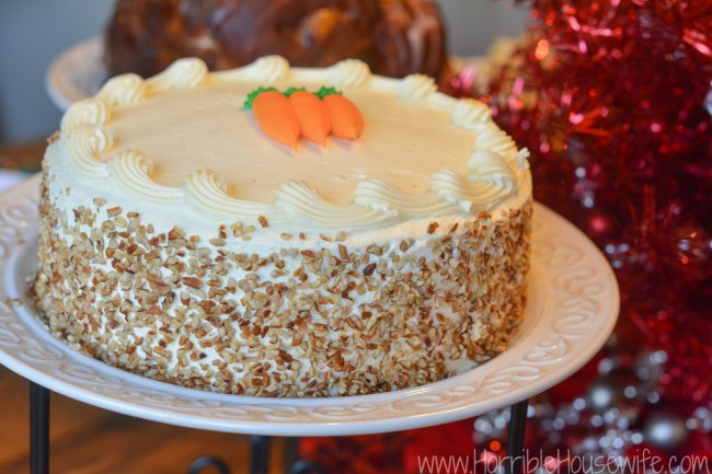 Christmas Carrot Cake
 Easy Christmas Dinner Entertaining Ideas