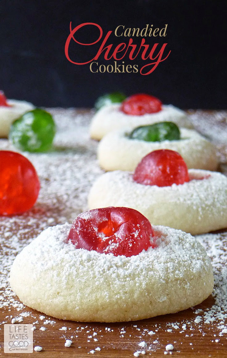 Christmas Cherry Cookies
 Can d Cherry Cookies
