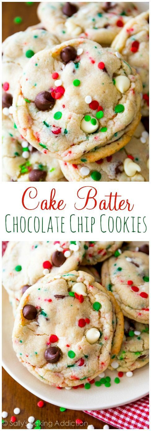 Christmas Choc Chip Cookies
 17 Best ideas about Holiday Cookies on Pinterest