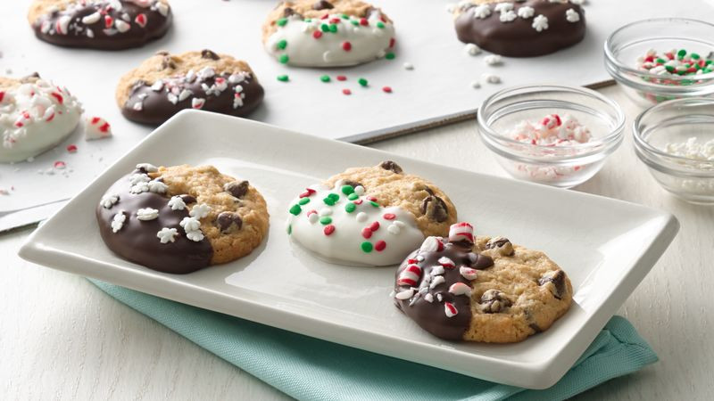 Christmas Chocolate Chip Cookies
 Chocolate Chip Christmas Cookies Recipe BettyCrocker