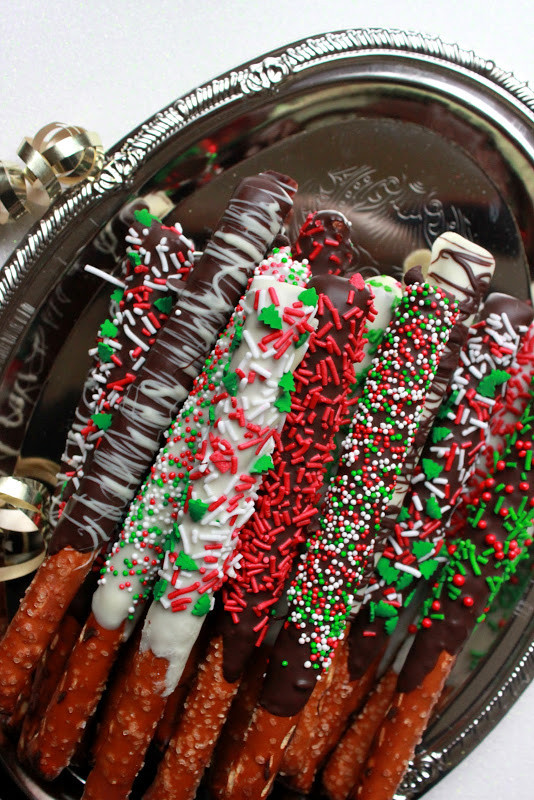 Christmas Chocolate Covered Pretzels
 Annie s City Kitchen Chocolate Covered Pretzels