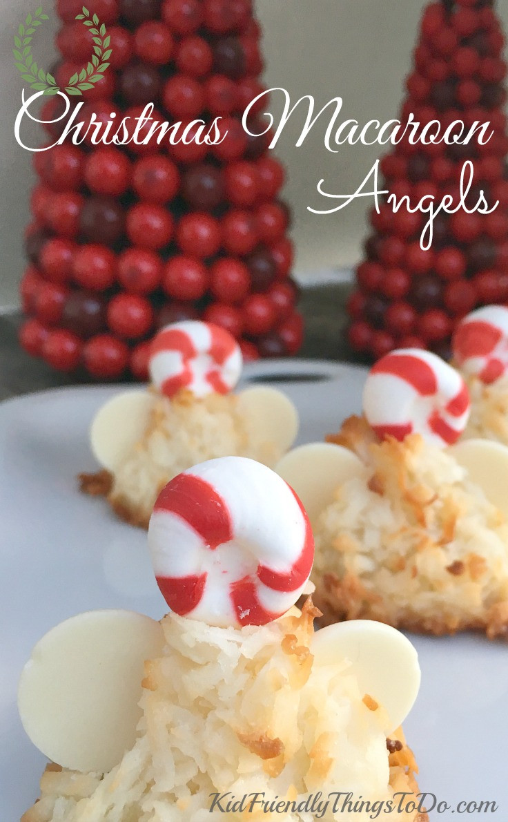 Christmas Coconut Macaroons
 Christmas Macaroon Angels Recipe A Fun Holiday Food