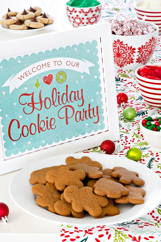 Christmas Cookie Baking Party
 How to Host A Holiday Cookie Party for Kids My Baking
