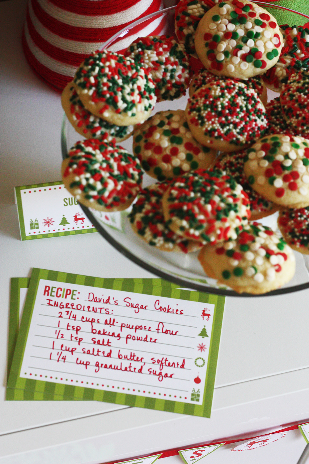 Christmas Cookie Baking Party
 Free Cookies & Cocoa Christmas Printables