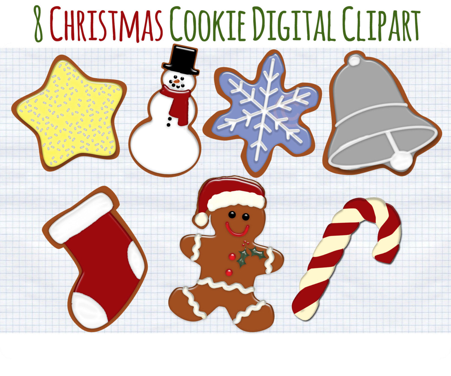 Christmas Cookies Clip Art
 Christmas Clip Art Christmas Cookies Clipart Holiday