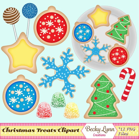 Christmas Cookies Clip Art
 Christmas Cookies Clip Art Set Christmas Cookie Graphics