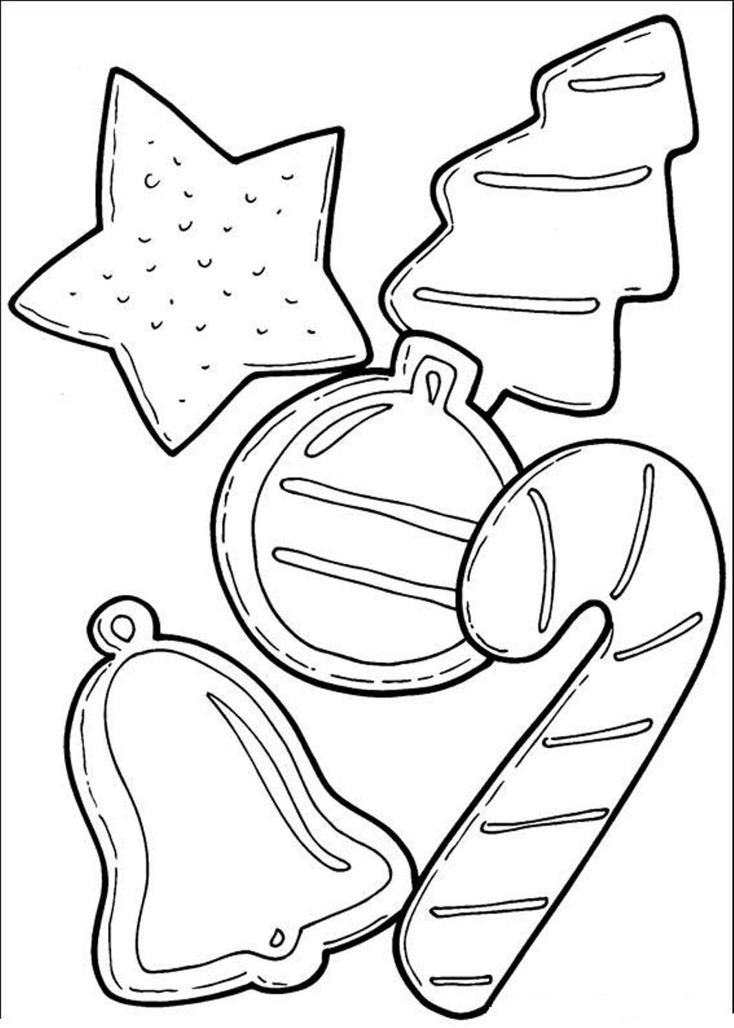 Christmas Cookies Coloring Pages
 Cookies Coloring Page Coloring Home