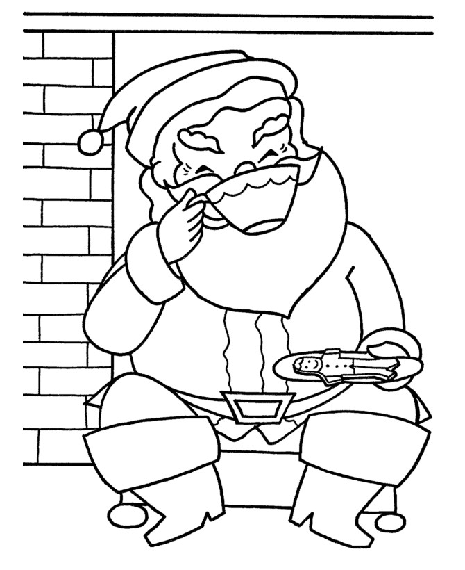 Christmas Cookies Coloring Pages
 Cookie Coloring Pages To Print Coloring Home