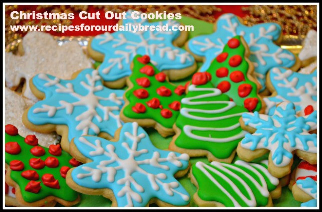 Christmas Cookies Cut Outs Recipes
 Butter Cookies Cut Out for Christmas recipesforourdaily