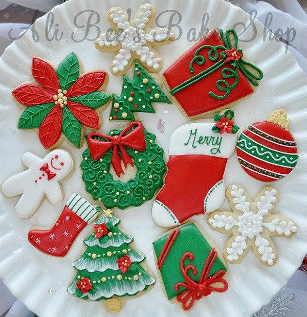 Christmas Cookies Decorated
 Tour of Christmas Cookies – The Sweet Adventures of Sugar