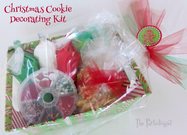Christmas Cookies Decorating Kit
 The Partiologist Christmas Cookie Decorating Kit