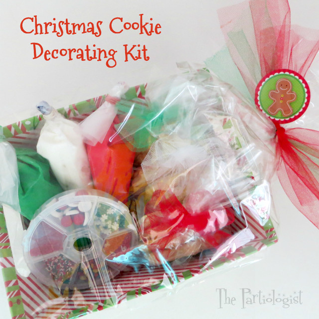 Christmas Cookies Decorating Kits
 The Partiologist Christmas Cookie Decorating Kit