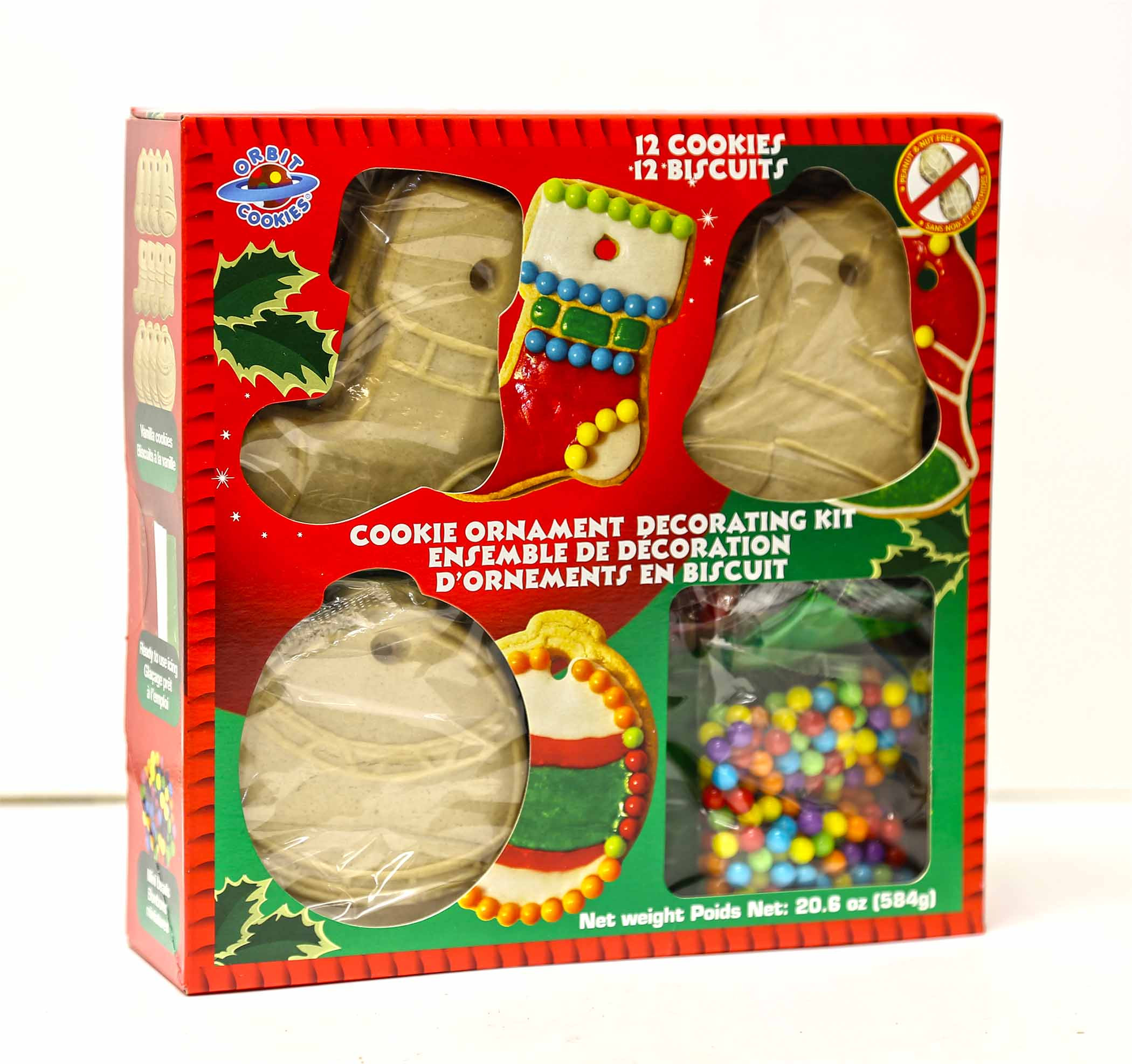Christmas Cookies Decorating Kits
 Nafta Foods Holiday Ornament Decorating Kit Vanilla