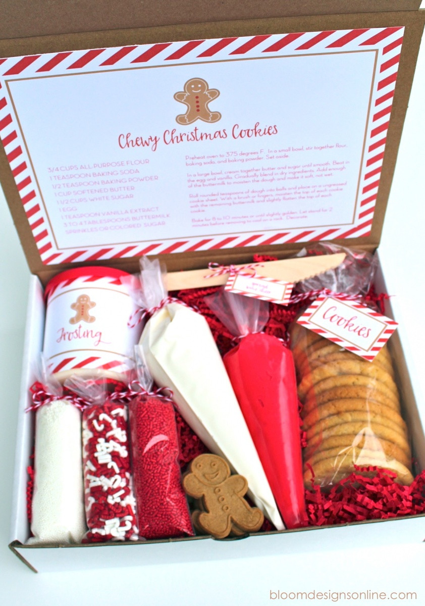 Christmas Cookies Decorating Kits
 Christmas Cookie Kit Bloom Designs