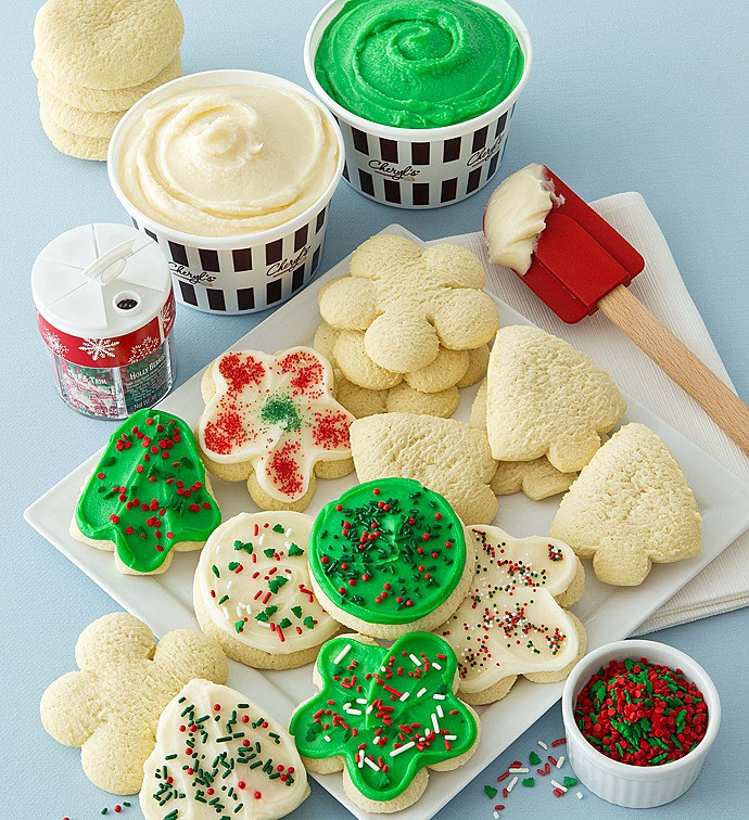 Christmas Cookies Decorating Kits
 Holiday Cut out Cookie Decorating Kit