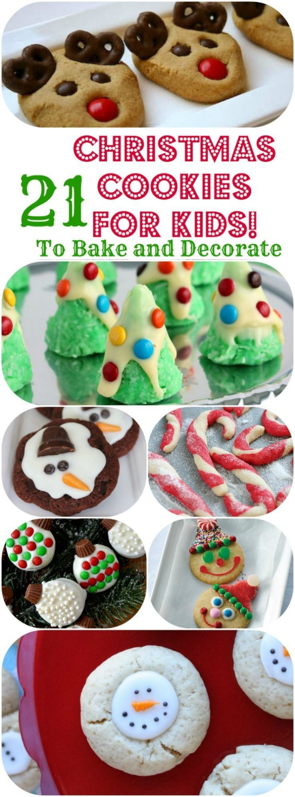 Christmas Cookies For Kids
 Easy Christmas Cookie recipes for Kids to Bake or Decorate