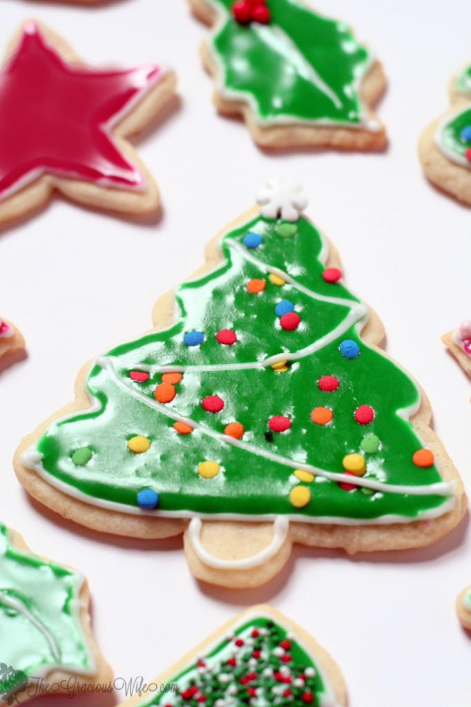 Christmas Cookies Frosting Recipes
 Flooding with Royal Icing for Sugar Cookies Christmas