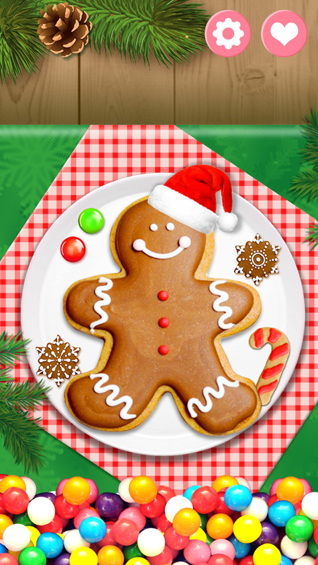 Christmas Cookies Games
 App Shopper Gingerbread Christmas Cookies Holiday